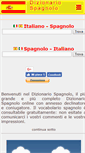 Mobile Screenshot of dizionario-spagnolo.com